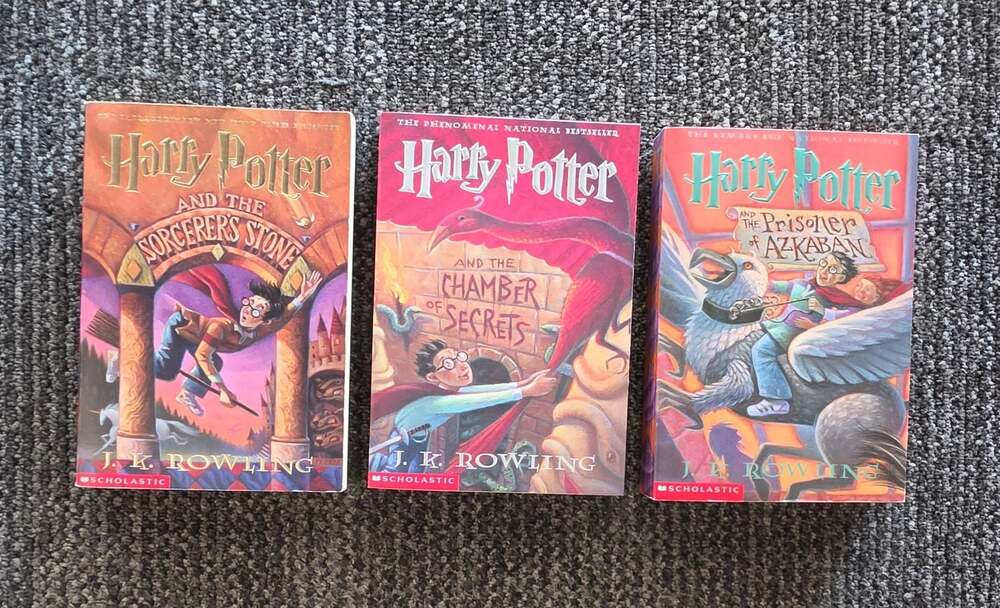 J.K. Rowling's Harry Potter Collection The First Three Years at Hogwarts Box Set